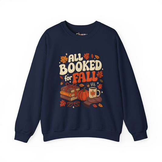 All Booked for Fall Crewneck Sweatshirt