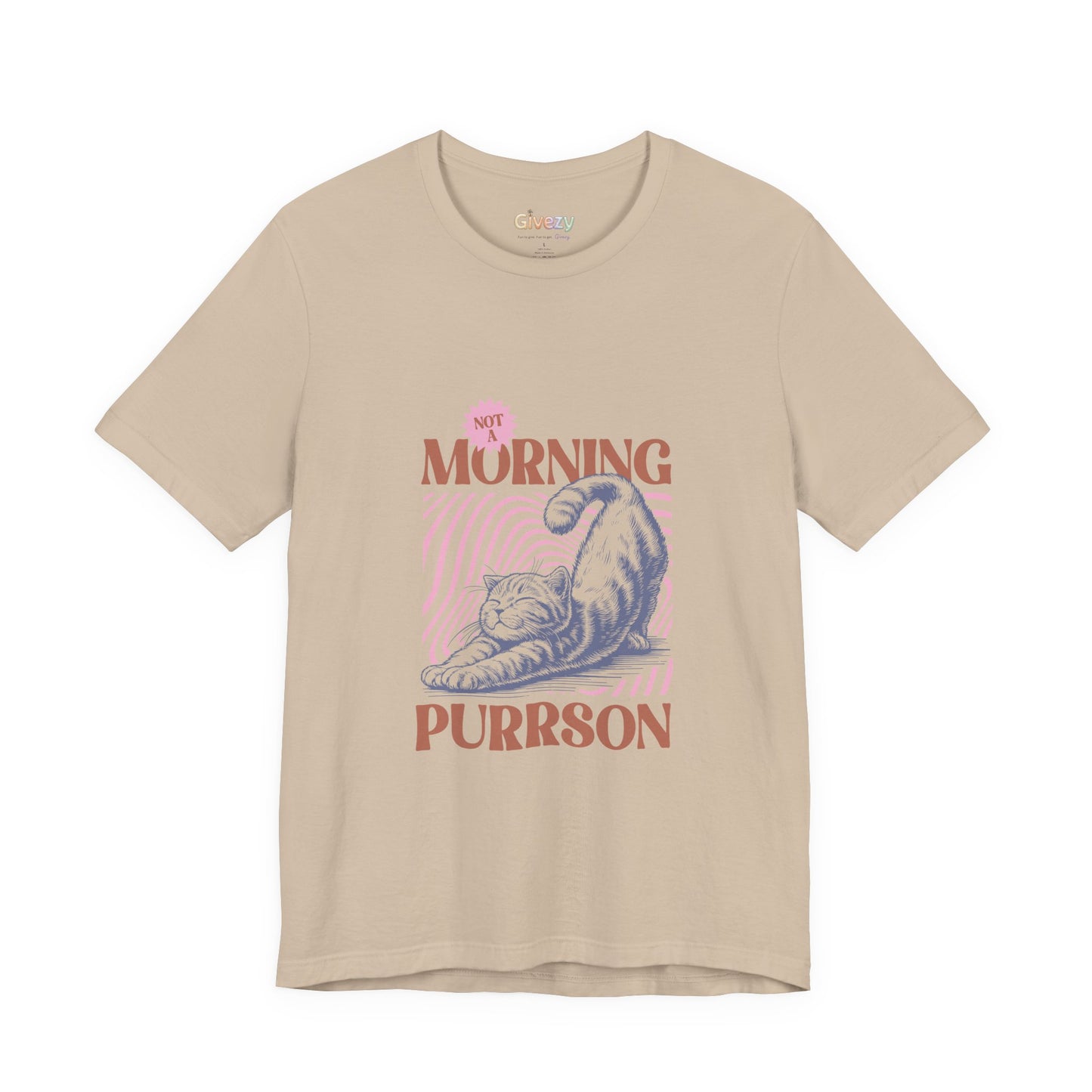 Kein Morgenmuffel Unisex Grafik-T-Shirt