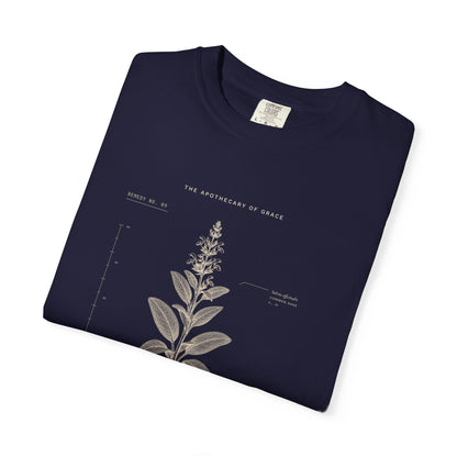 Wisdom - Vintage Botanical Scripture Unisex T-Shirt, James 1:5 Bible Verse Tee, Christian Gift for Graduation, Editorial Faith Apparel