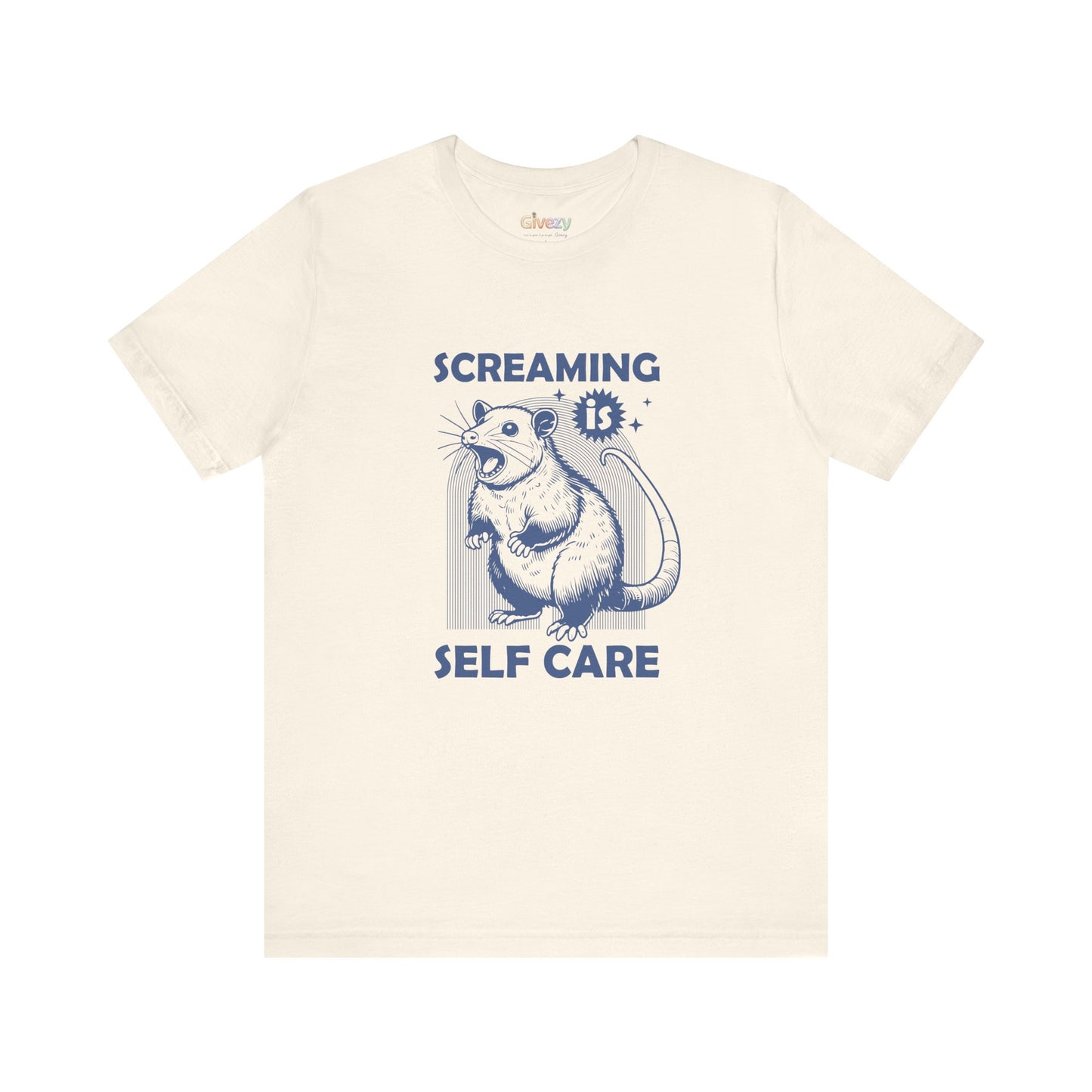 Schreien ist Selbstfürsorge – Unisex-Grafik-T-Shirt