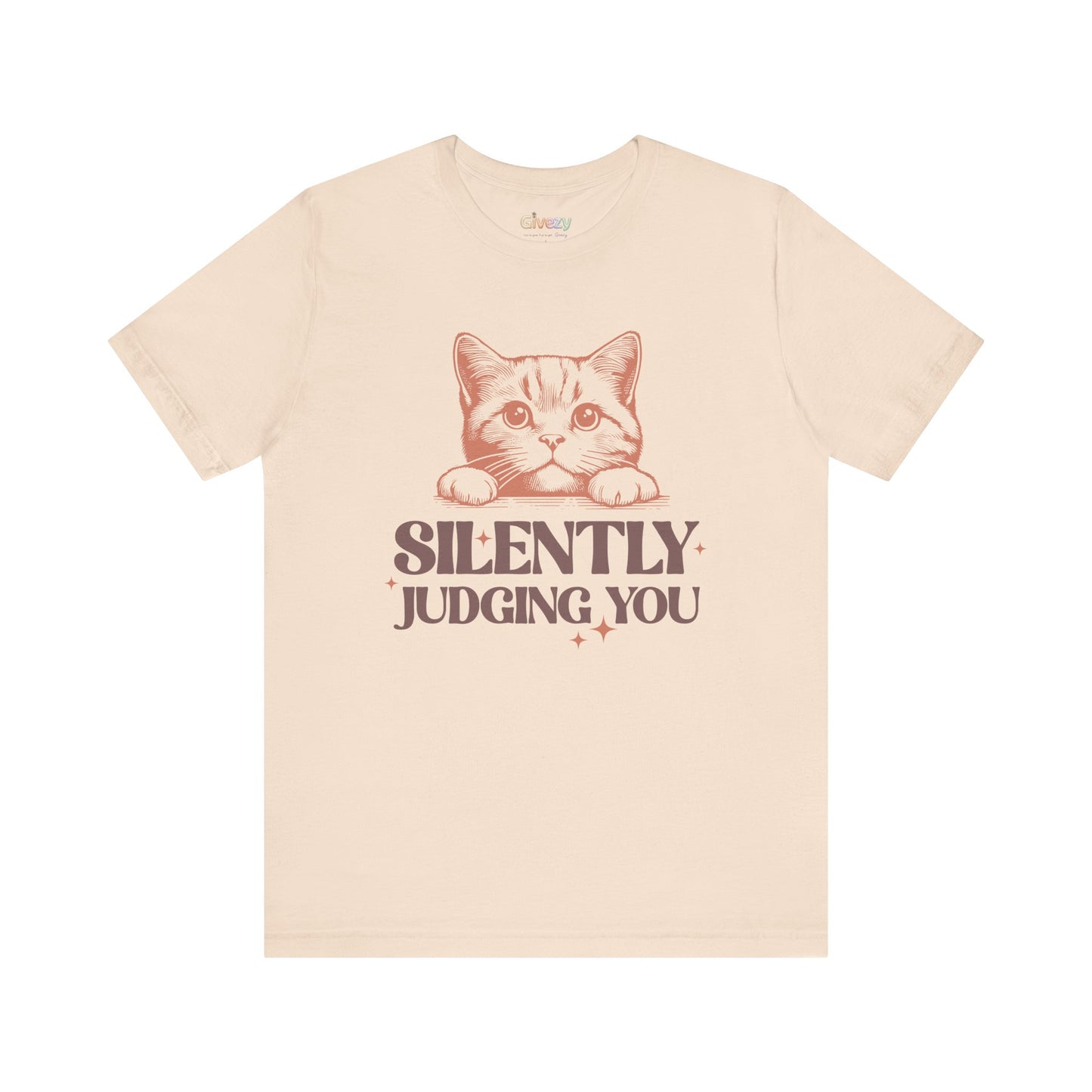 Ich Verurteile Dich Lautlos – Unisex T-Shirt mit Grafik