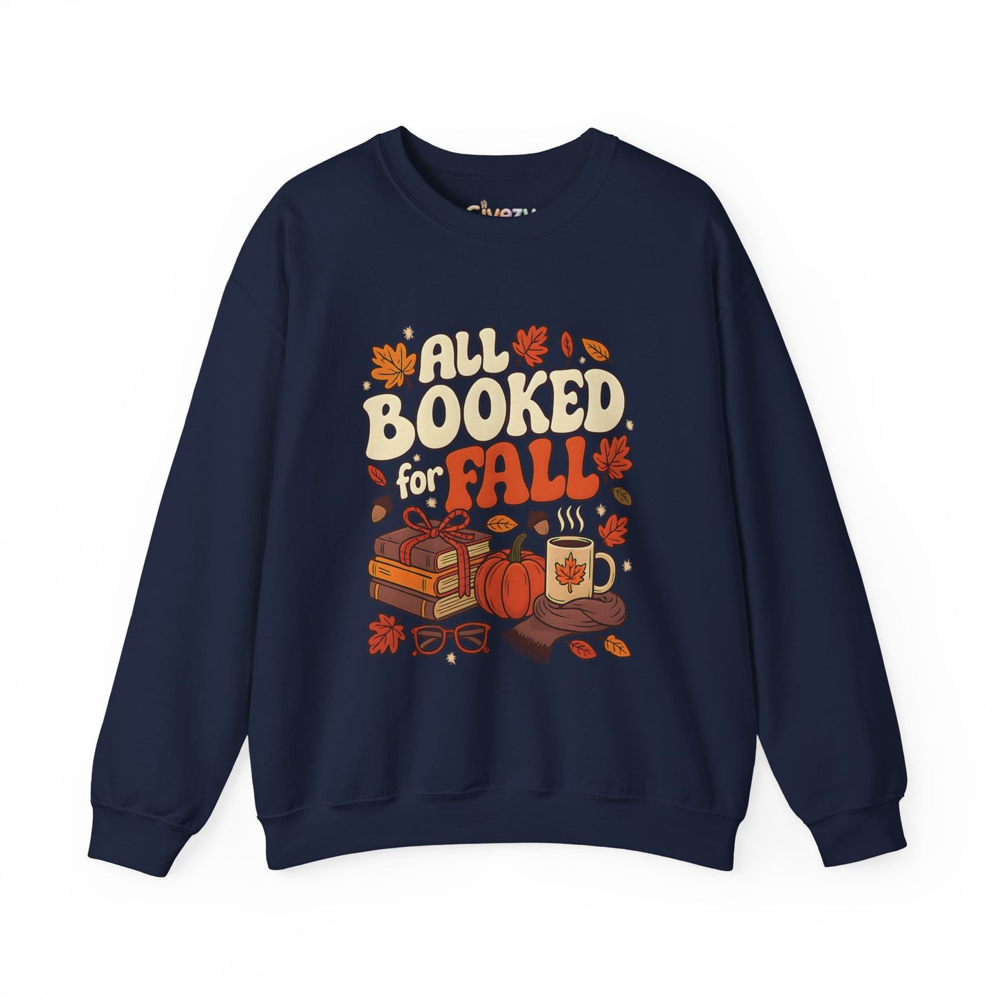 All Booked for Fall Rundhals-Sweatshirt