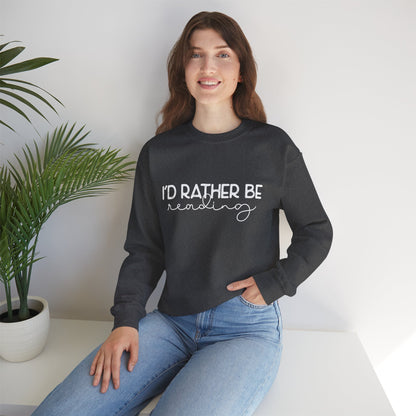 Ich lese lieber Crewneck Sweatshirt