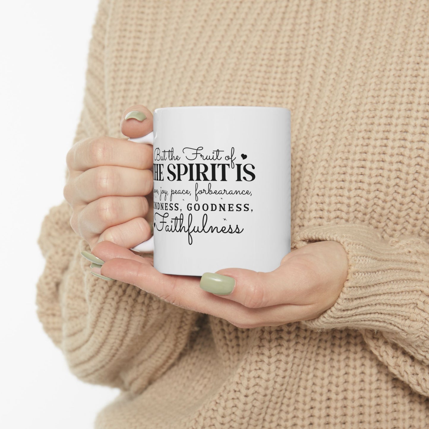 Fruit of the Spirit  White Mug (11oz/15oz)