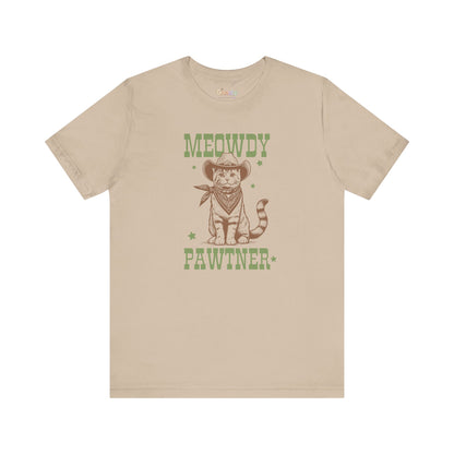 Meowdy Pawtner — Unisex Graphic T-Shirt