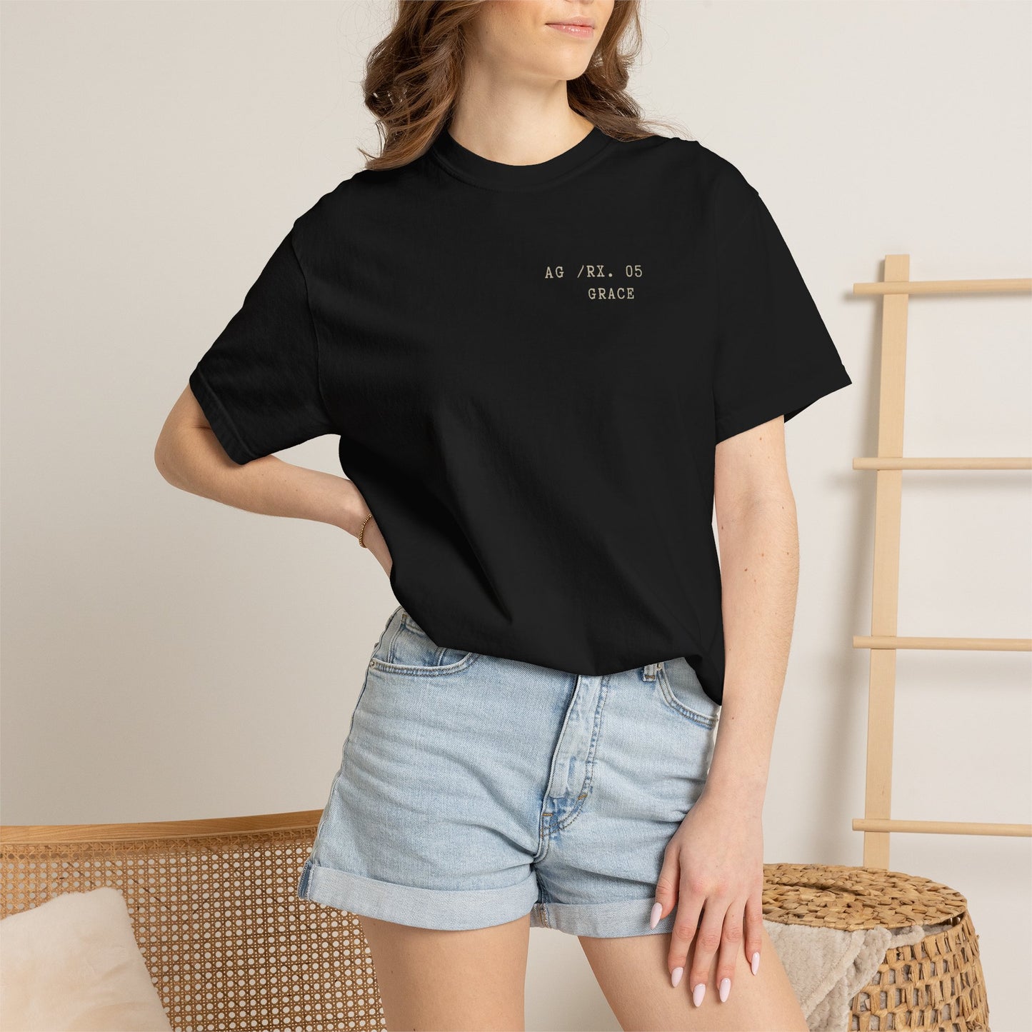 Grace - Personalized Number Scripture Unisex T-Shirt, 2 Corinthians 12:9 Bible Verse Tee, Christian Gift for Recovery, Modern Streetwear Faith