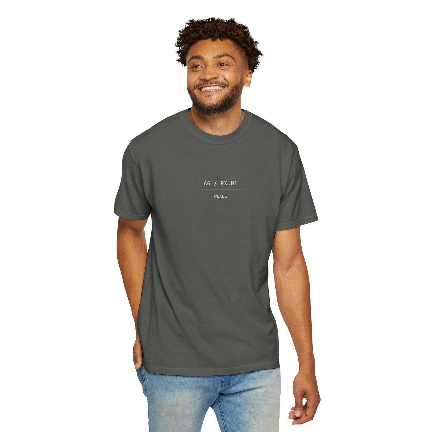 Peace - Personalized Number Scripture Unisex T-Shirt, Philippians 4:6-7 Bible Verse Tee, Christian Gift for Anxiety, Modern Streetwear Faith