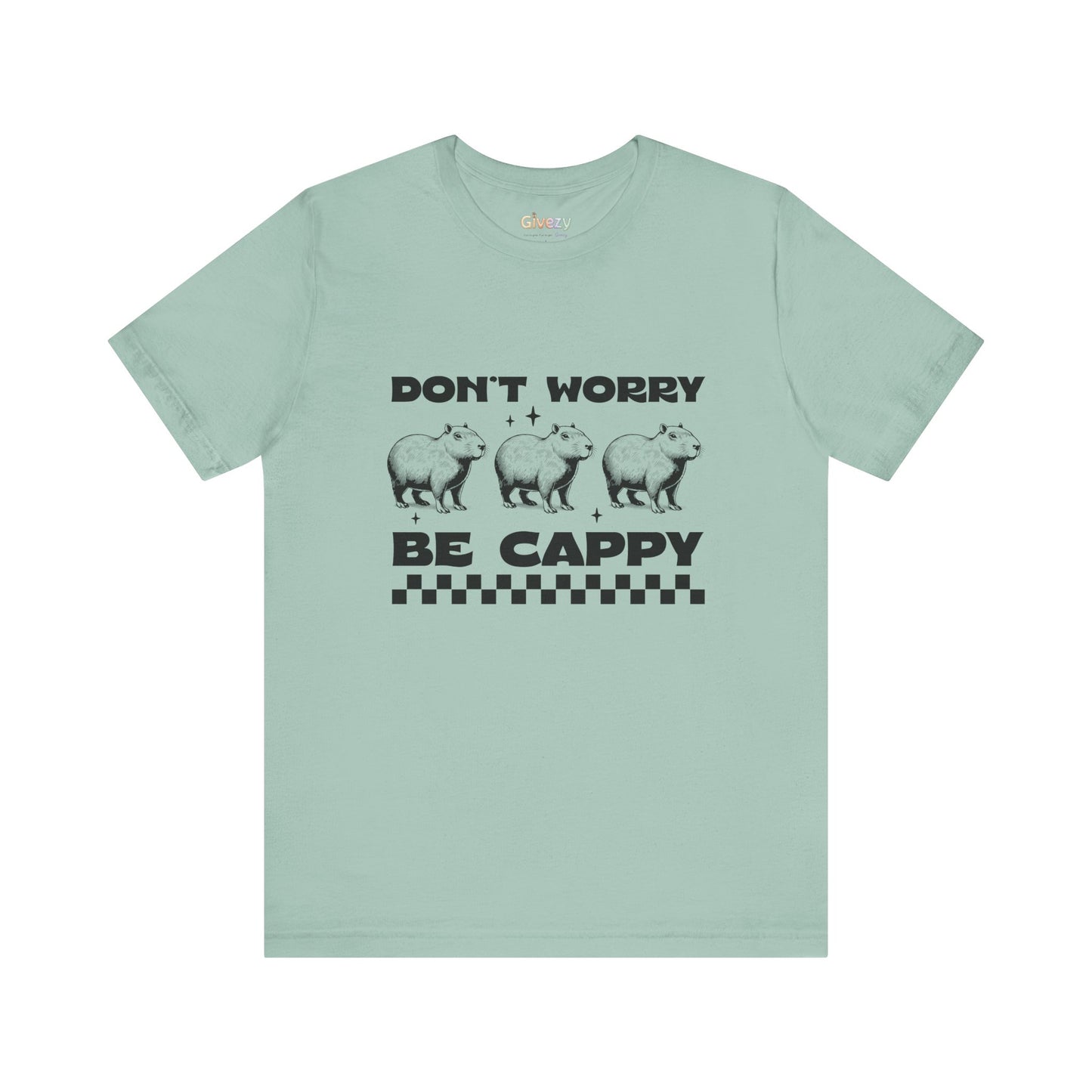 Don’t Worry, Be Cappy — Unisex Graphic T-Shirt