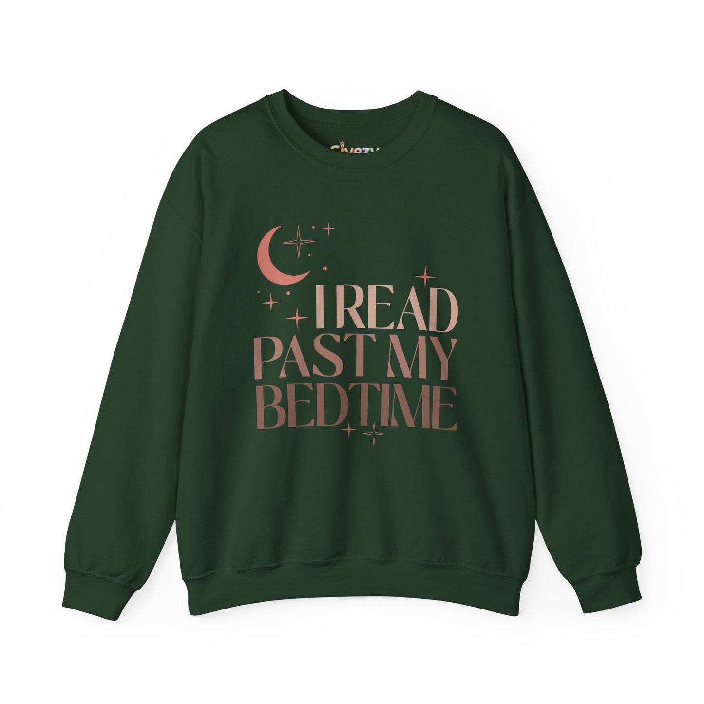 I Read Past My Bedtime Crewneck Sweatshirt