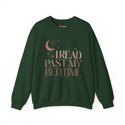 I Read Past My Bedtime Crewneck Sweatshirt