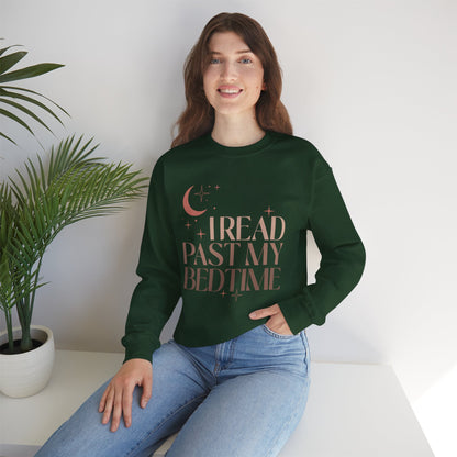I Read Past My Bedtime Crewneck Sweatshirt