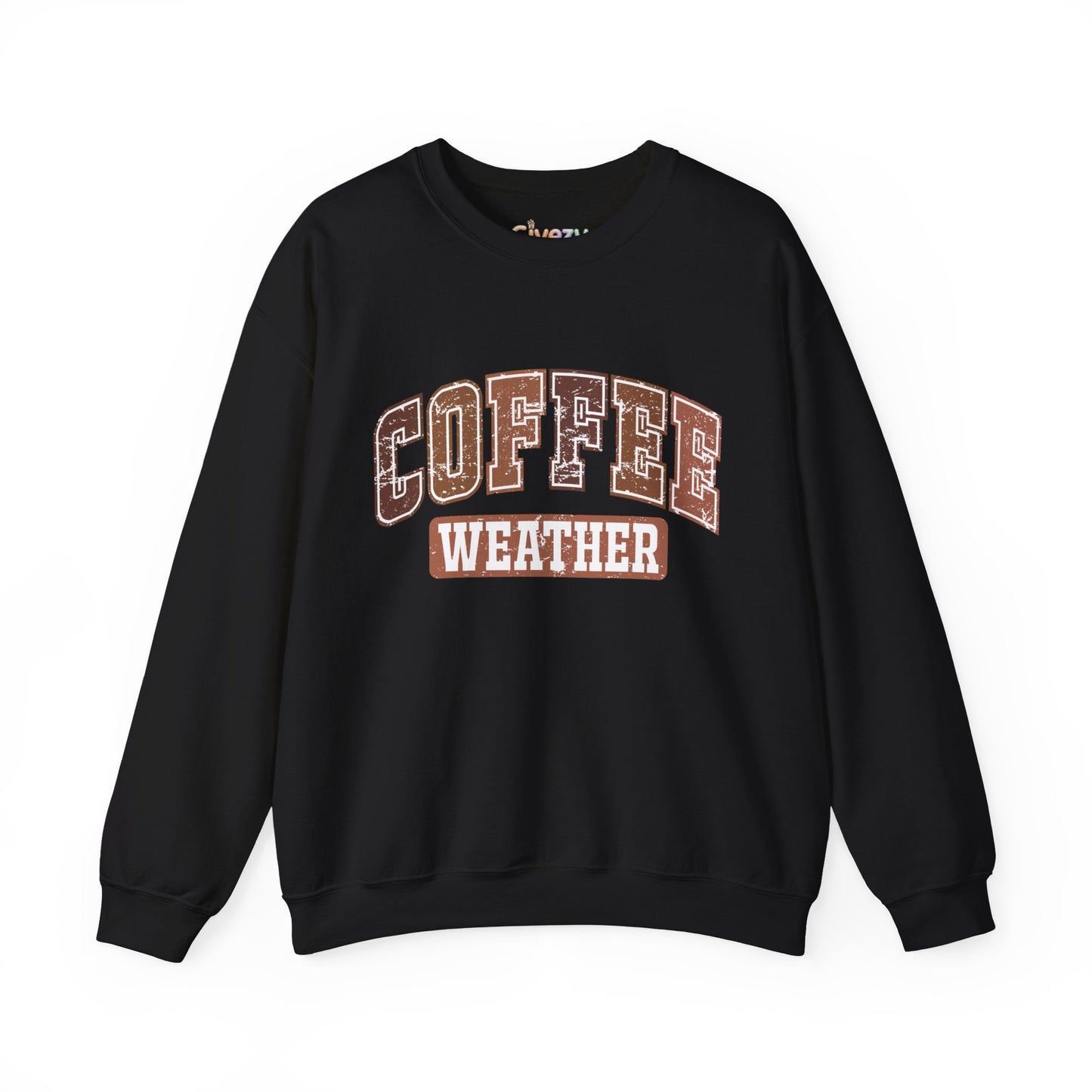 Kaffee-Wetter Unisex Rundhals-Sweatshirt