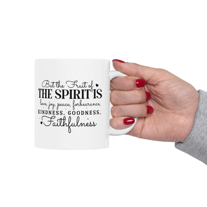Fruit of the Spirit  White Mug (11oz/15oz)