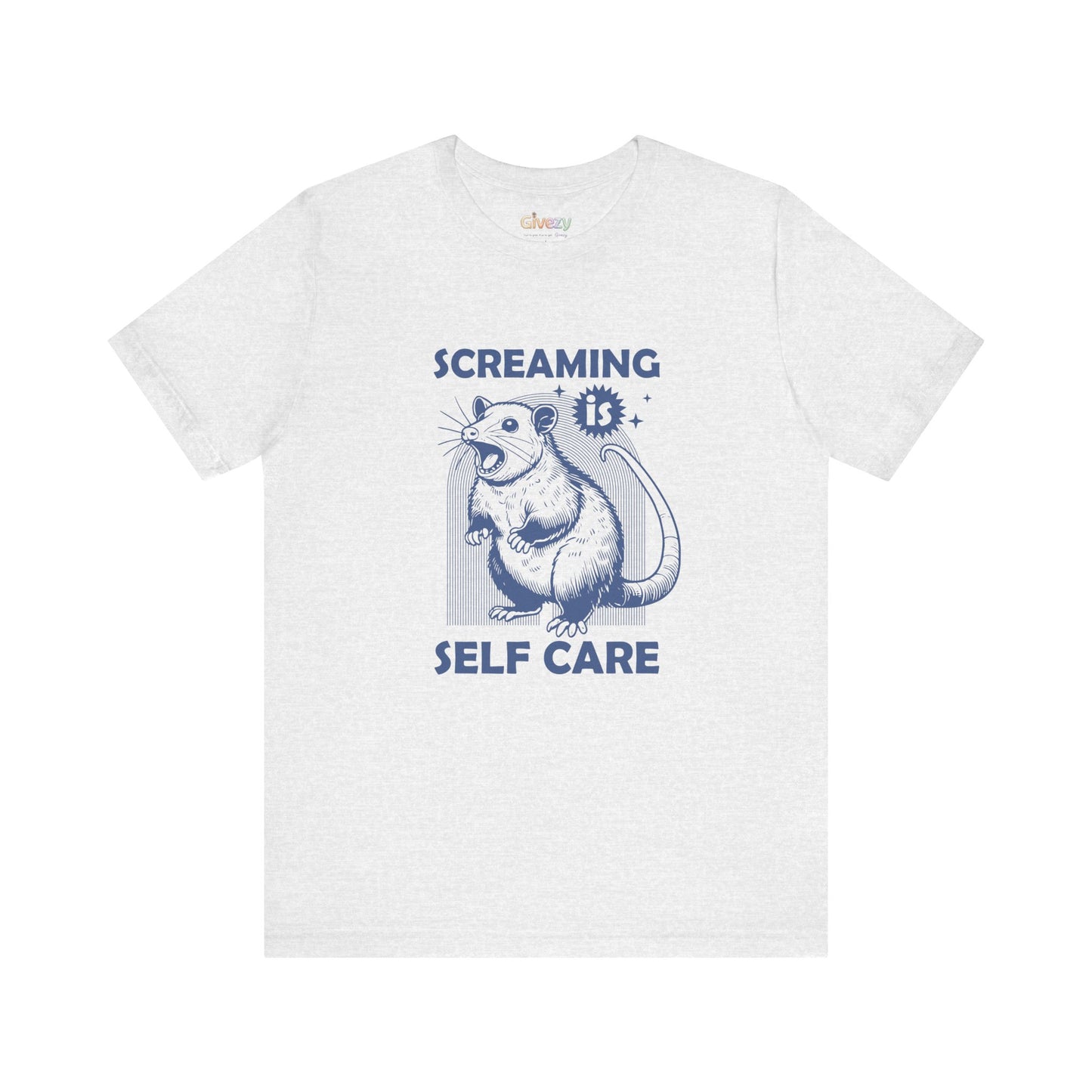 Schreien ist Selbstfürsorge – Unisex-Grafik-T-Shirt