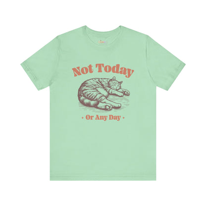 Nicht Heute (Oder Niemals) — Unisex Grafik-T-Shirt