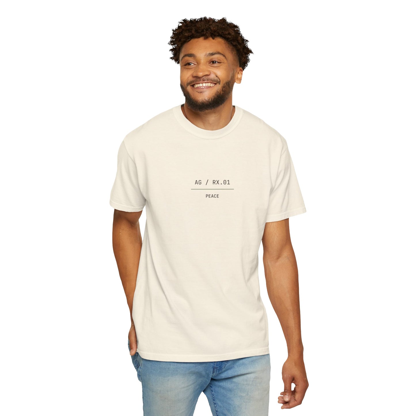 Peace - Personalized Number Scripture Unisex T-Shirt, Philippians 4:6-7 Bible Verse Tee, Christian Gift for Anxiety, Modern Streetwear Faith