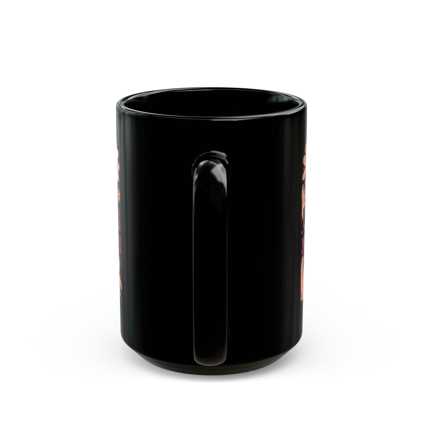 Alle Hopplas keine Gänseblümchen - Schwarze Tasse (325ml/444ml)
