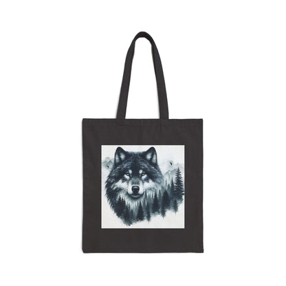 Wilderness Wolf - Tragetasche aus Segeltuch (2 Farben)