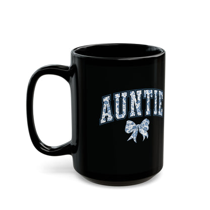 Tante Chinoiserie-Schleife – Schwarze Tasse (325 ml/443 ml)