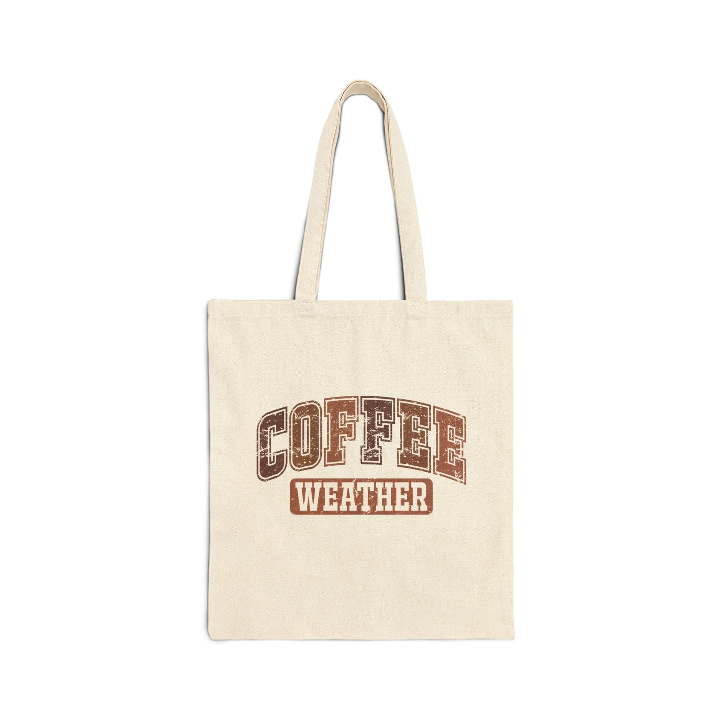 Kaffeewetter – Canvas Tragetasche (2 Farben)