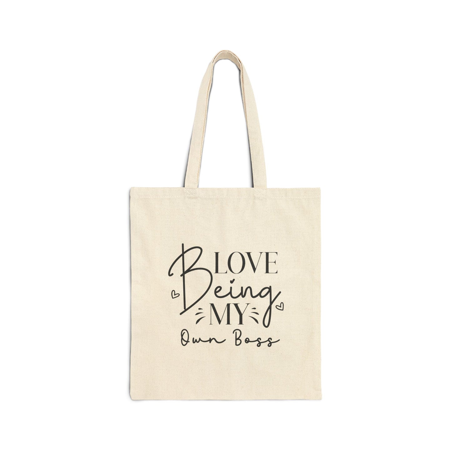 Love Being My Own Boss - Canvas Tote Bag