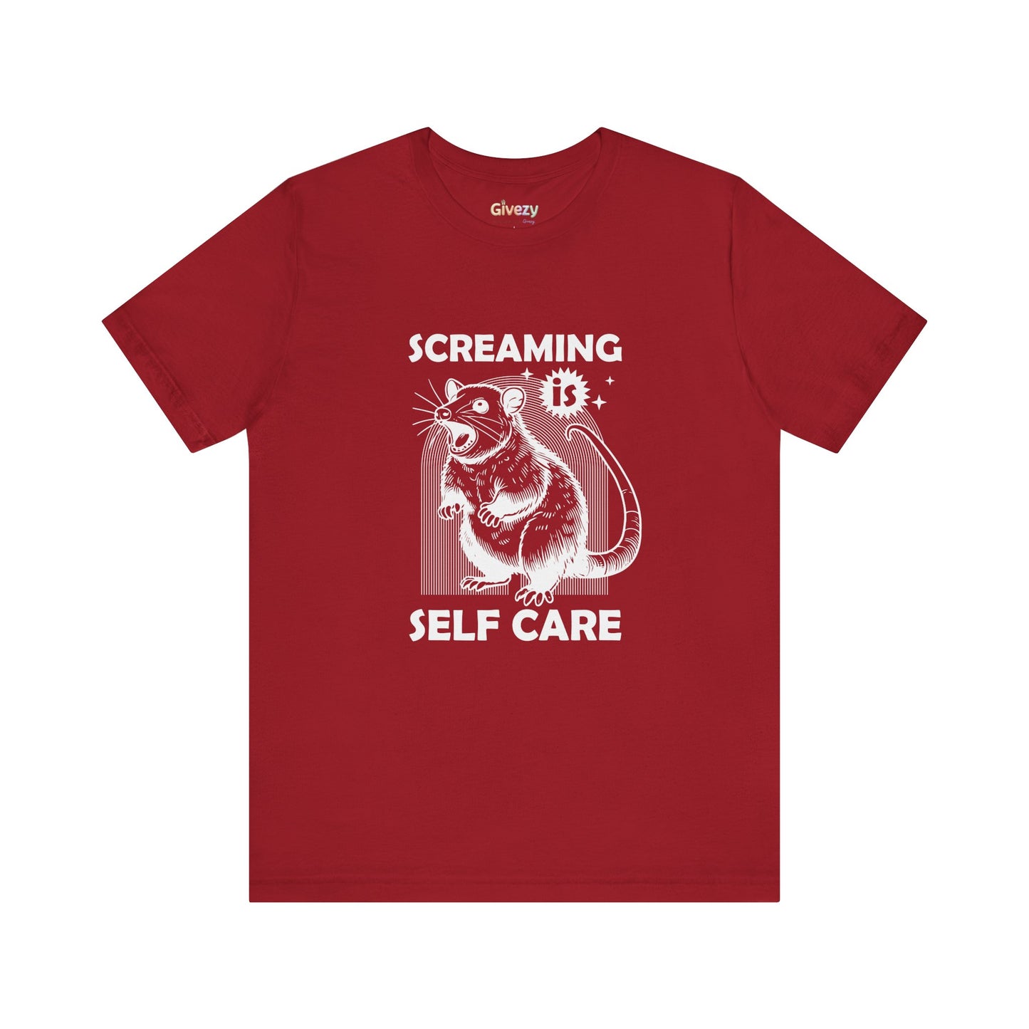 Schreien ist Selbstfürsorge – Unisex-Grafik-T-Shirt
