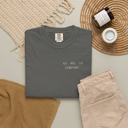 Comfort - Personalized Number Scripture Unisex T-Shirt, Psalm 23:4 Bible Verse Tee, Christian Gift for Grief, Modern Streetwear Faith