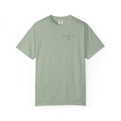 Joy - Personalized Number Scripture Unisex T-Shirt, Psalm 30:5 Bible Verse Tee, Christian Gift for Encouragement, Modern Streetwear Faith