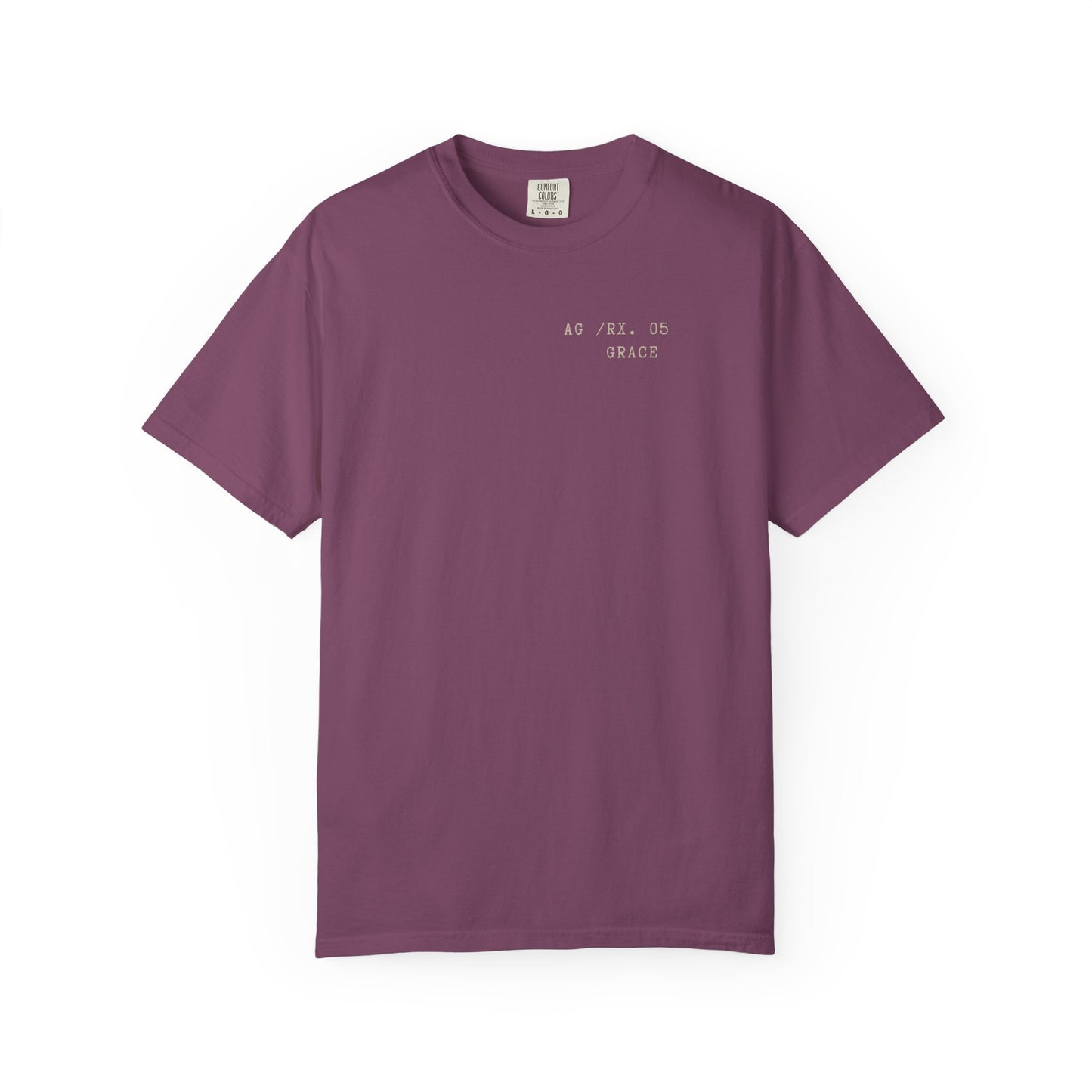 Grace - Personalized Number Scripture Unisex T-Shirt, 2 Corinthians 12:9 Bible Verse Tee, Christian Gift for Recovery, Modern Streetwear Faith