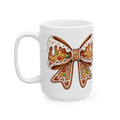Lebkuchenschleife – Weiße Tasse (325ml/444ml)