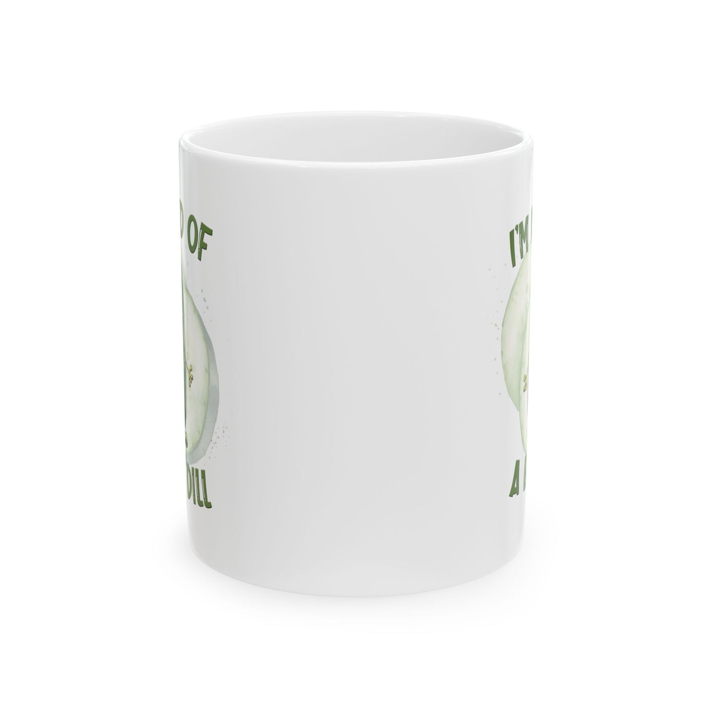 Ich bin 'ne große Nummer – Weiße Tasse (325 ml/444 ml)