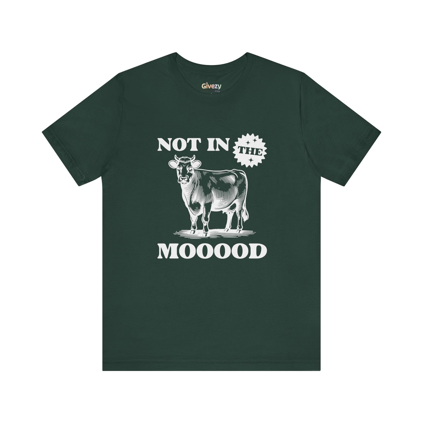 Nicht in Stimmung — Unisex Grafik-T-Shirt