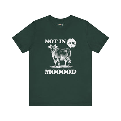 Nicht in Stimmung — Unisex Grafik-T-Shirt