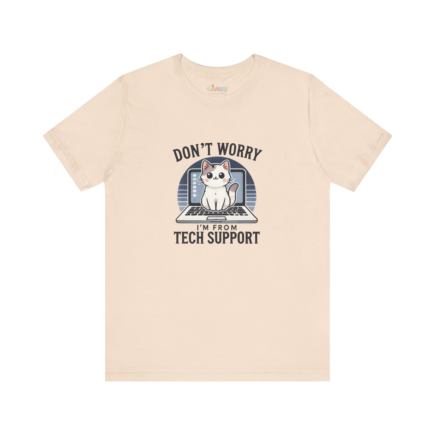 Keine Sorge, ich bin vom Tech Support — Unisex Graphic T-Shirt