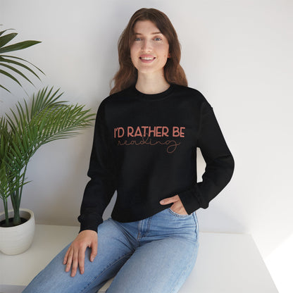 Ich lese lieber Crewneck Sweatshirt