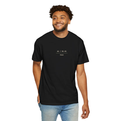 Peace - Personalized Number Scripture Unisex T-Shirt, Philippians 4:6-7 Bible Verse Tee, Christian Gift for Anxiety, Modern Streetwear Faith