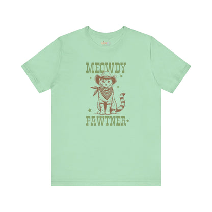Meowdy Pawtner — Unisex Graphic T-Shirt