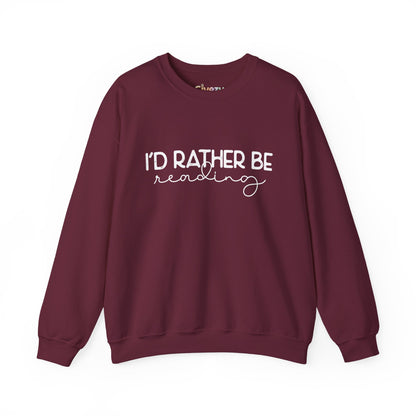 Ich lese lieber Crewneck Sweatshirt