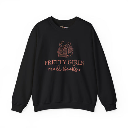 Pretty Girls Read Books Rundhals-Sweatshirt