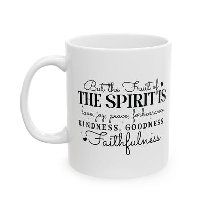 Fruit of the Spirit  White Mug (11oz/15oz)