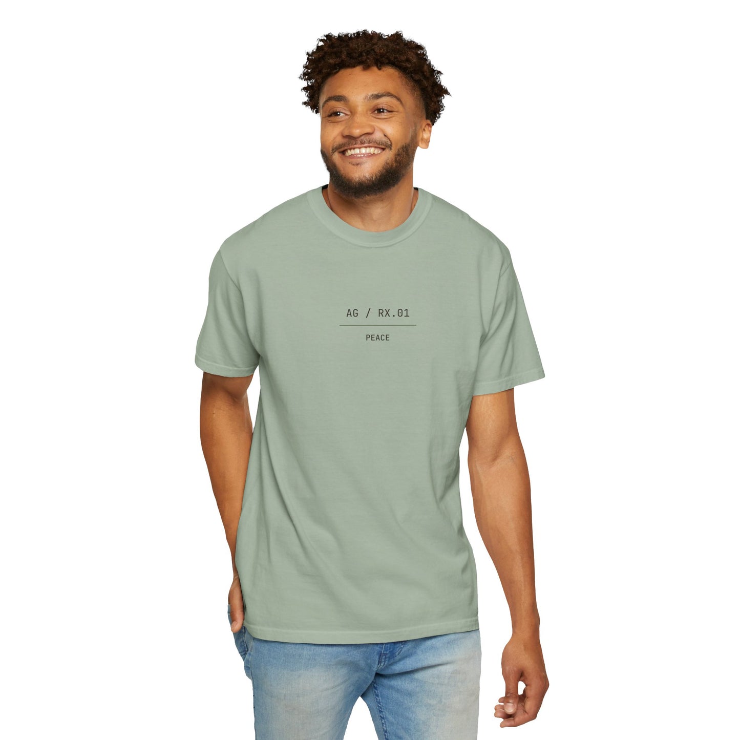 Peace - Personalized Number Scripture Unisex T-Shirt, Philippians 4:6-7 Bible Verse Tee, Christian Gift for Anxiety, Modern Streetwear Faith