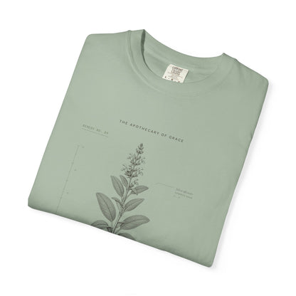 Wisdom - Vintage Botanical Scripture Unisex T-Shirt, James 1:5 Bible Verse Tee, Christian Gift for Graduation, Editorial Faith Apparel