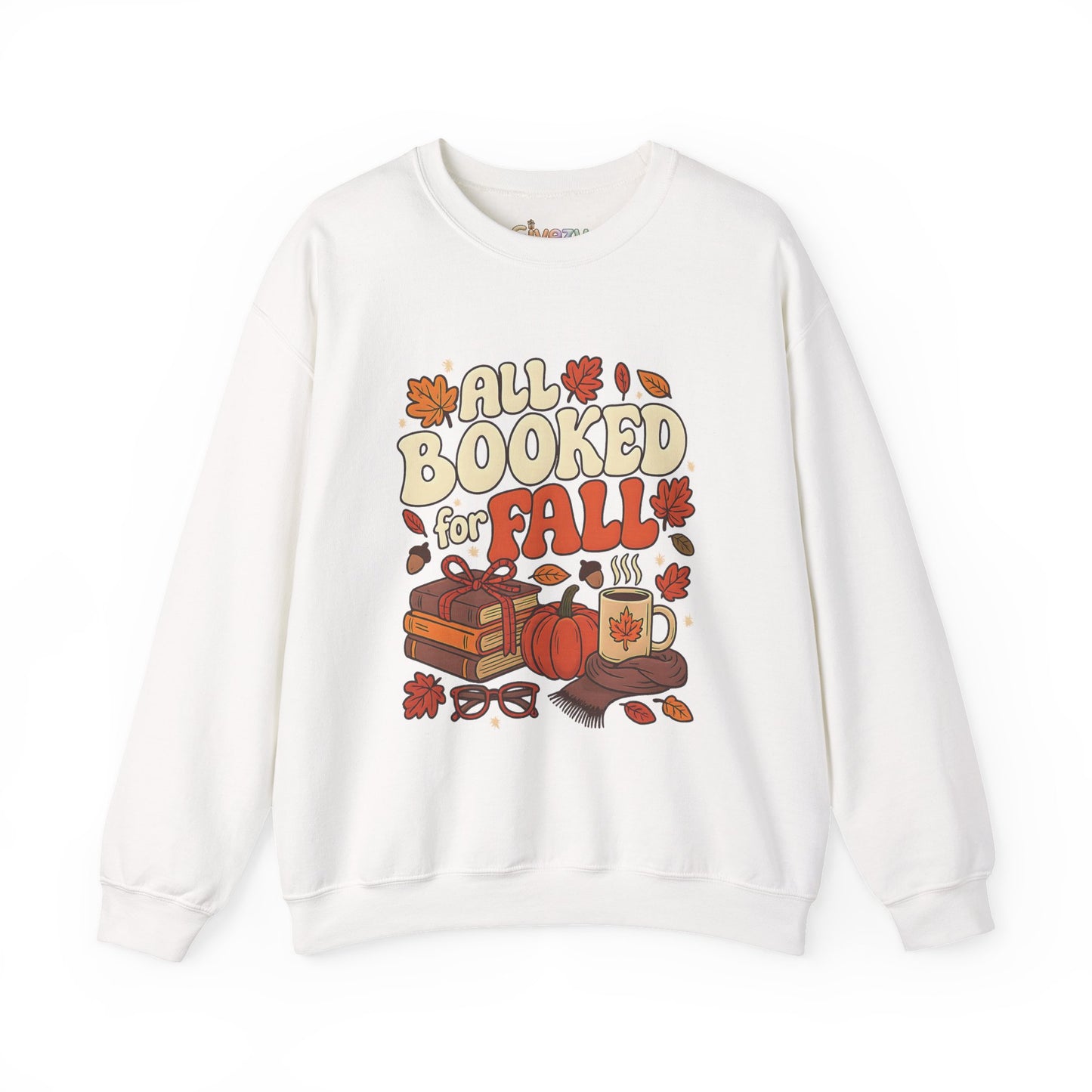 All Booked for Fall Rundhals-Sweatshirt