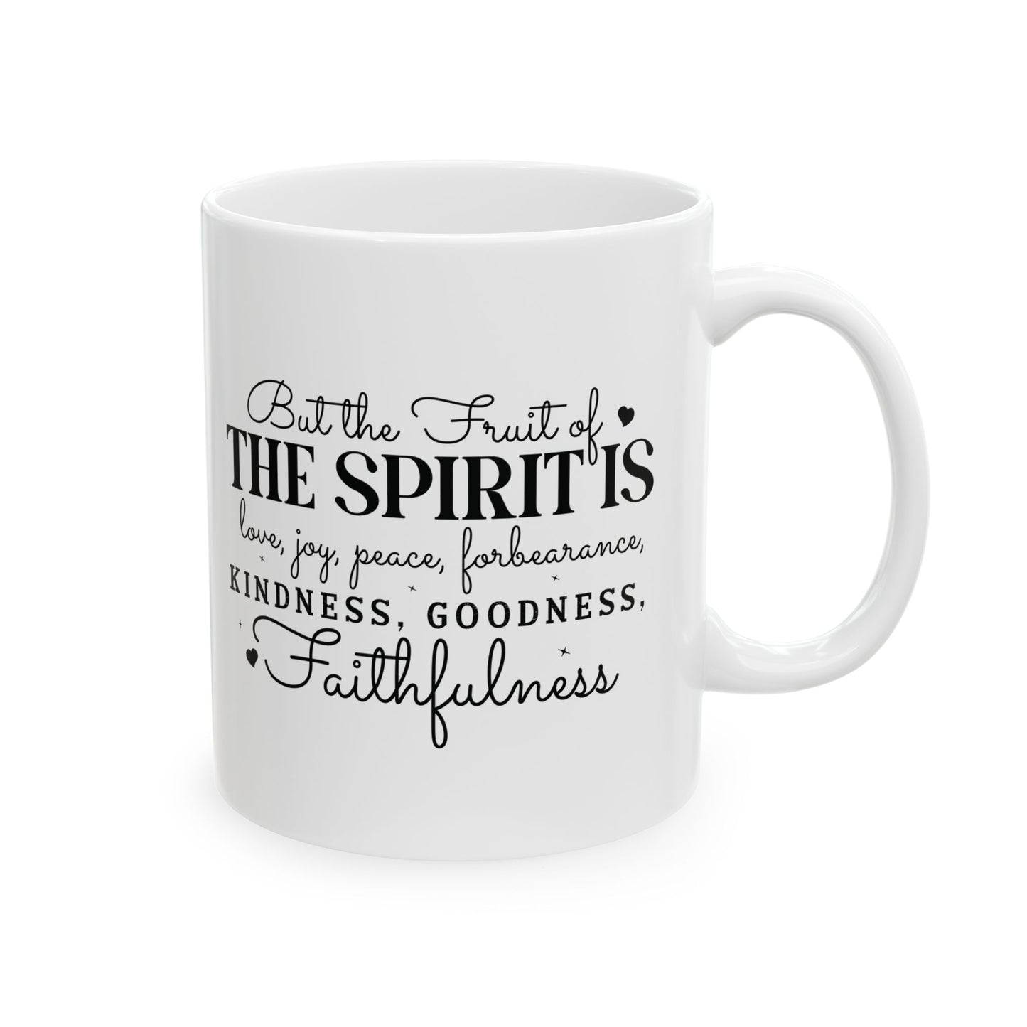 Fruit of the Spirit  White Mug (11oz/15oz)