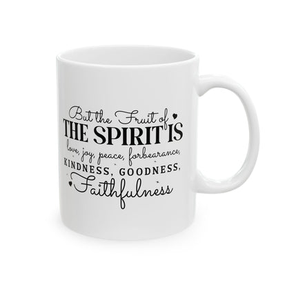 Fruit of the Spirit  White Mug (11oz/15oz)