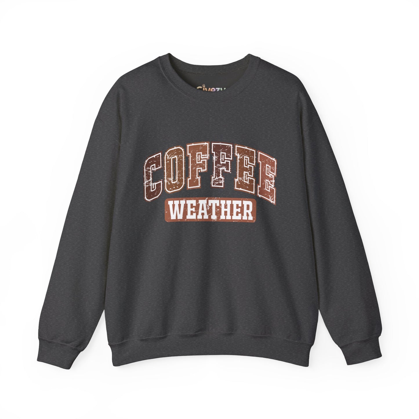 Kaffee-Wetter Unisex Rundhals-Sweatshirt
