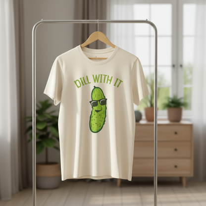 Dill With It Pickle Unisex Graphic T-Shirt