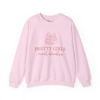 Pretty Girls Read Books Rundhals-Sweatshirt