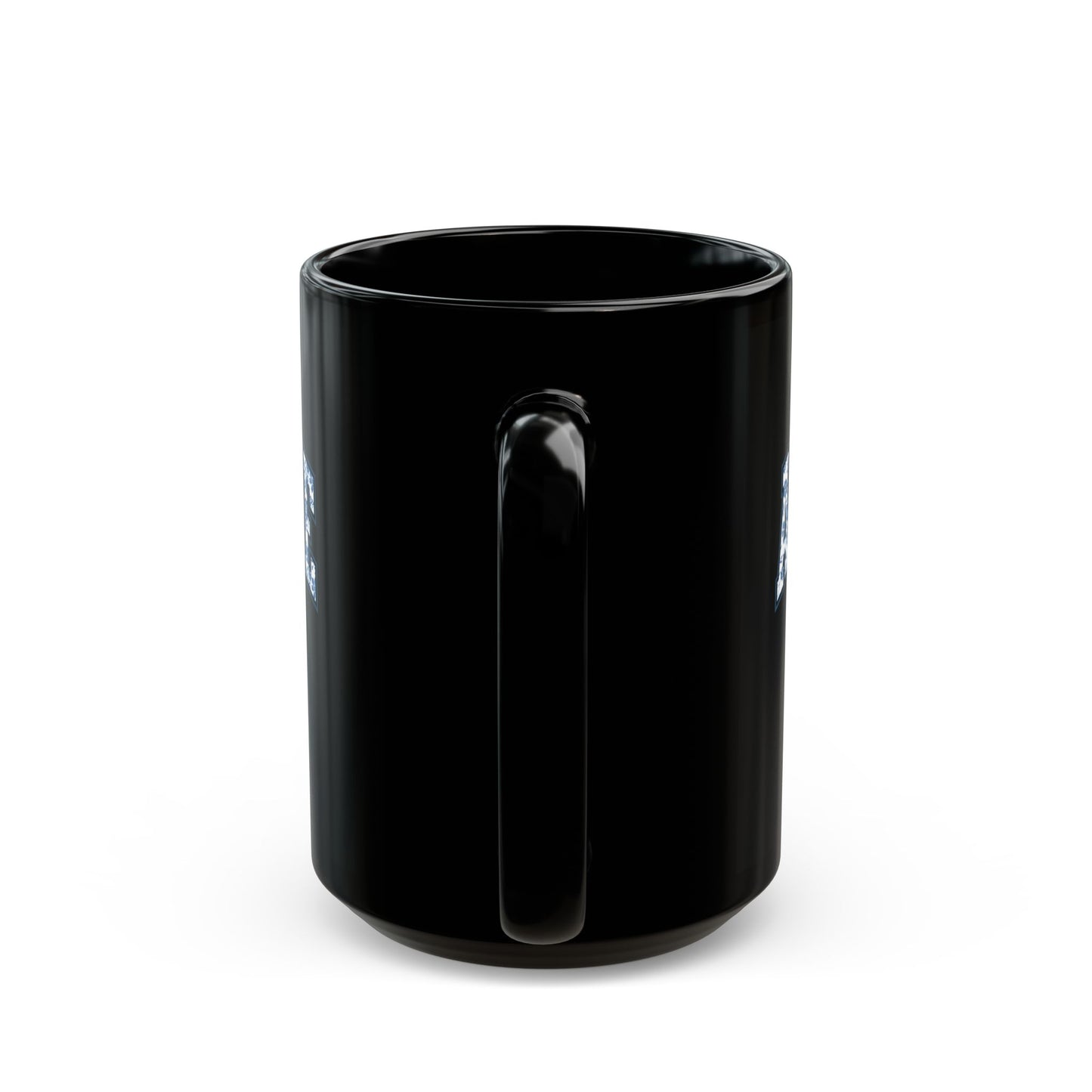 Tante Chinoiserie-Schleife – Schwarze Tasse (325 ml/443 ml)