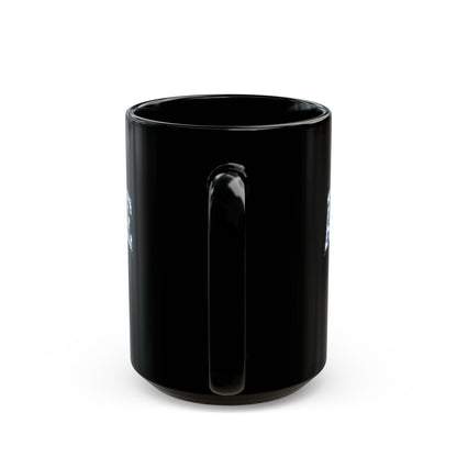 Tante Chinoiserie-Schleife – Schwarze Tasse (325 ml/443 ml)